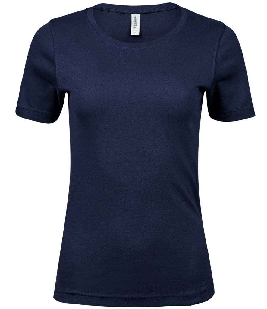 Tee Jays Ladies Interlock T-Shirt - Navy