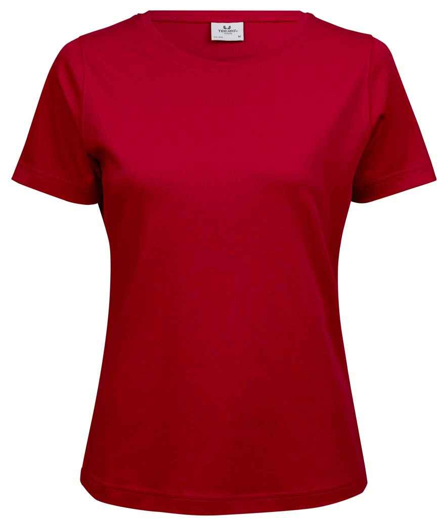 Tee Jays Ladies Interlock T-Shirt - Red