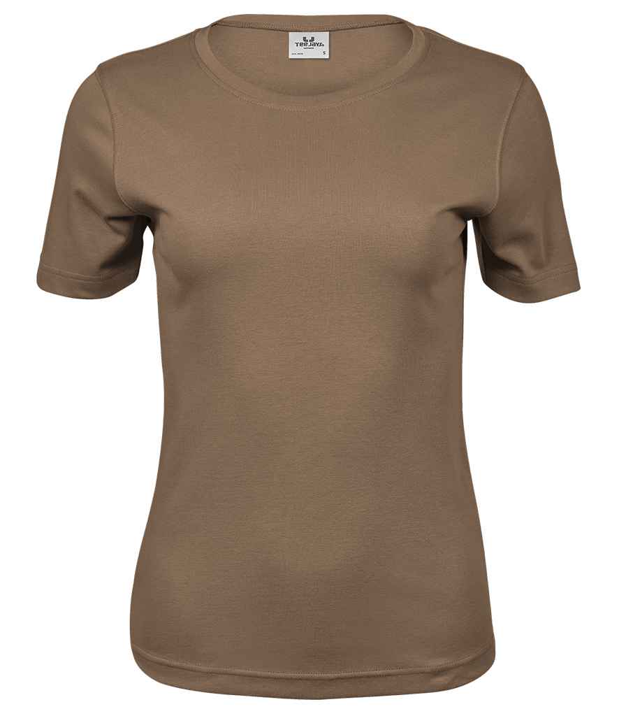 Tee Jays Ladies Interlock T-Shirt - Wood