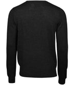 Tee Jays Merino Blend Crew Neck Sweater - Black