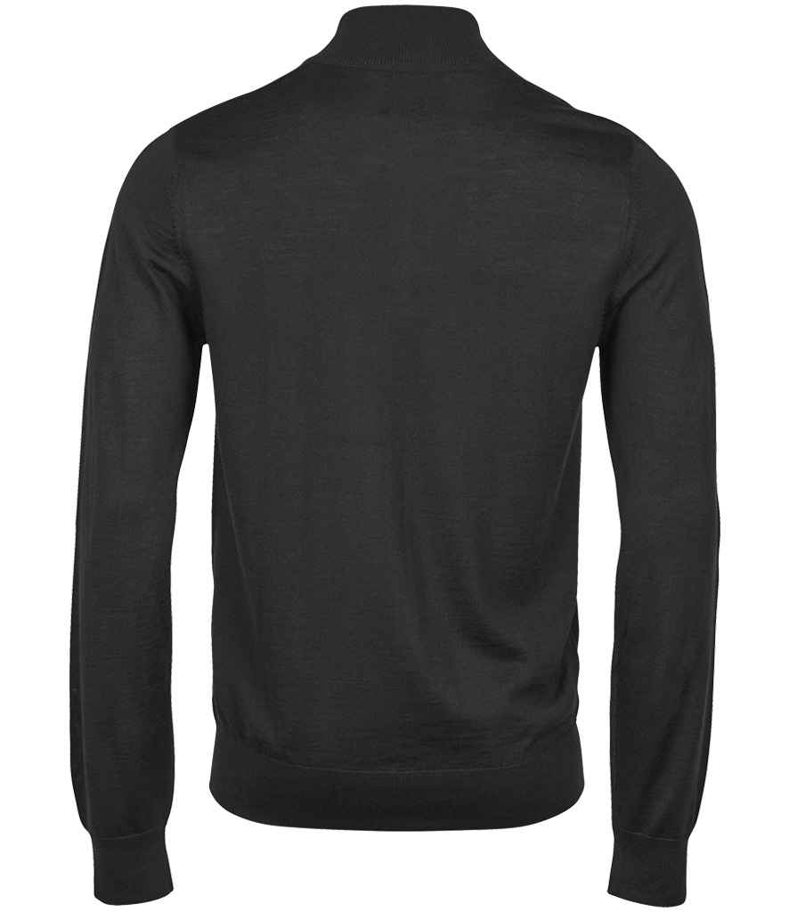 Tee Jays Half Zip Sweater - Black