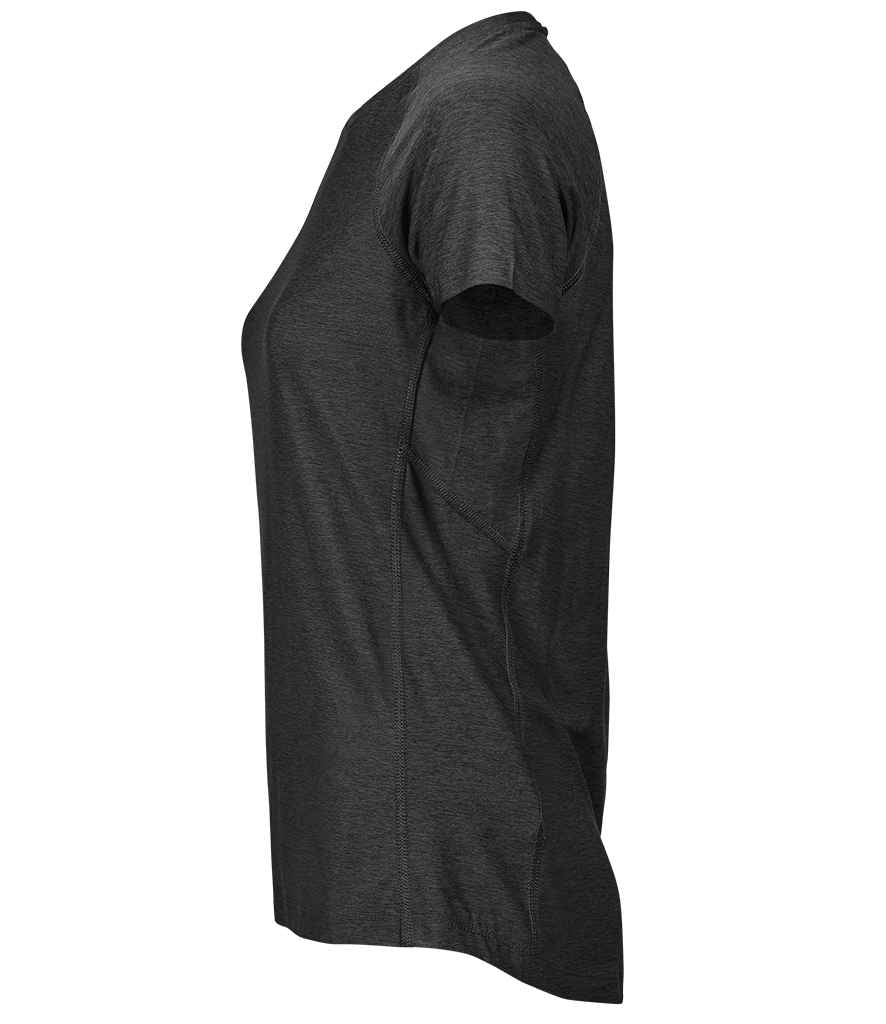 Tee Jays Ladies CoolDry™ T-Shirt - Black Melange