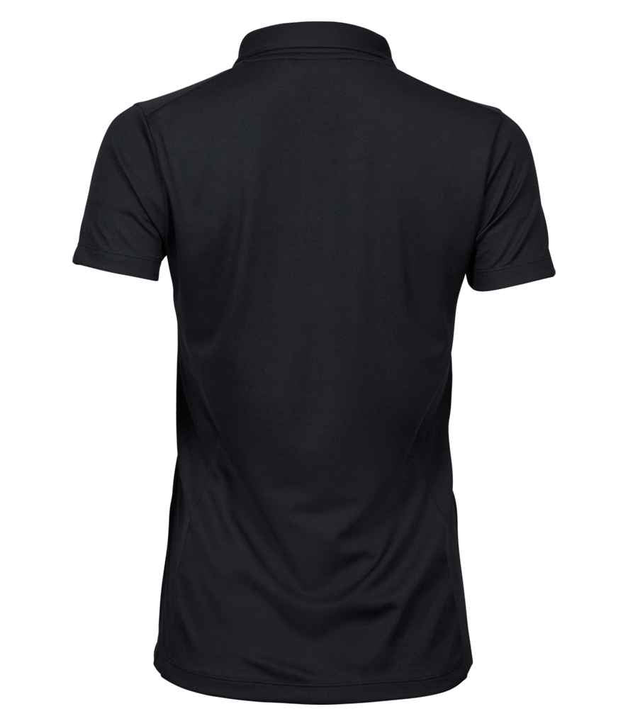 Tee Jays Ladies Luxury Sport Polo Shirt - Black