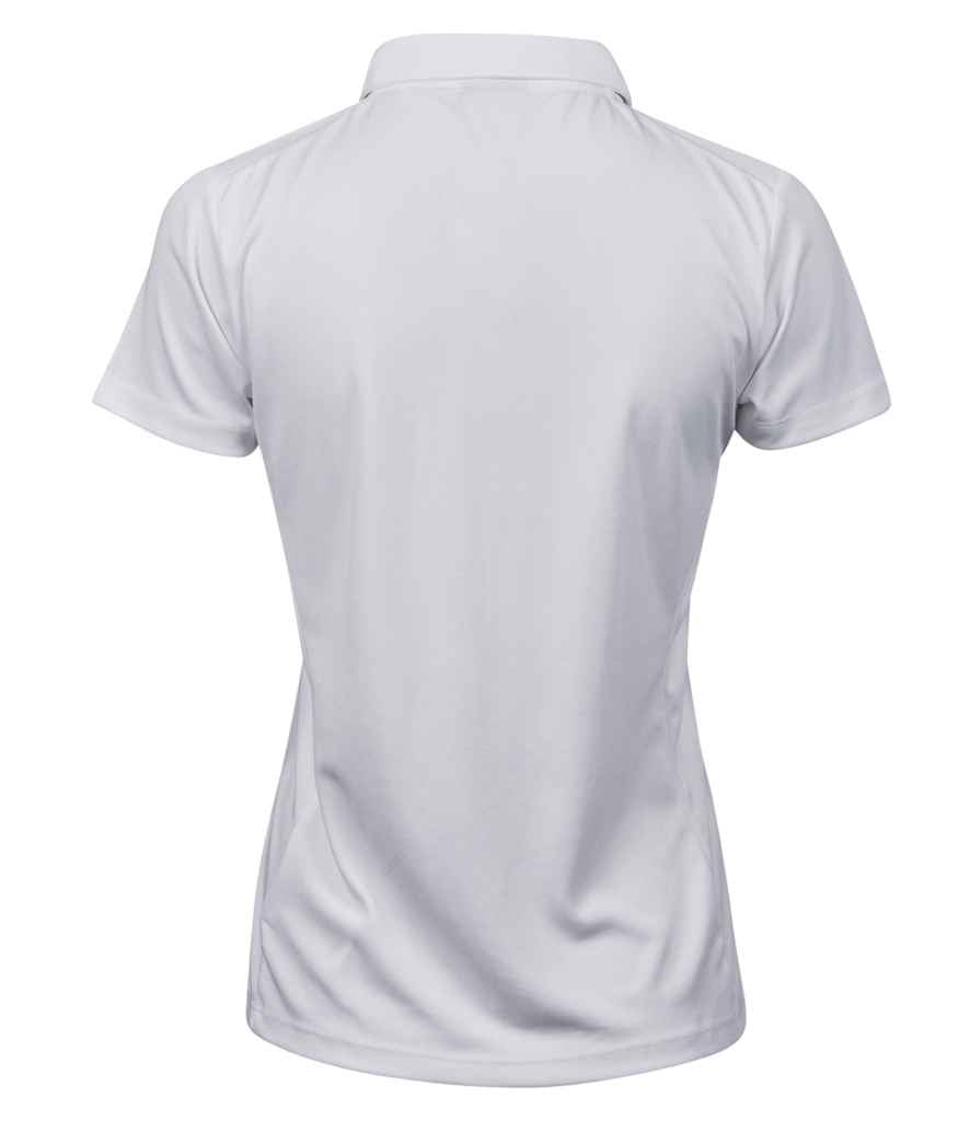 Tee Jays Ladies Luxury Sport Polo Shirt - White