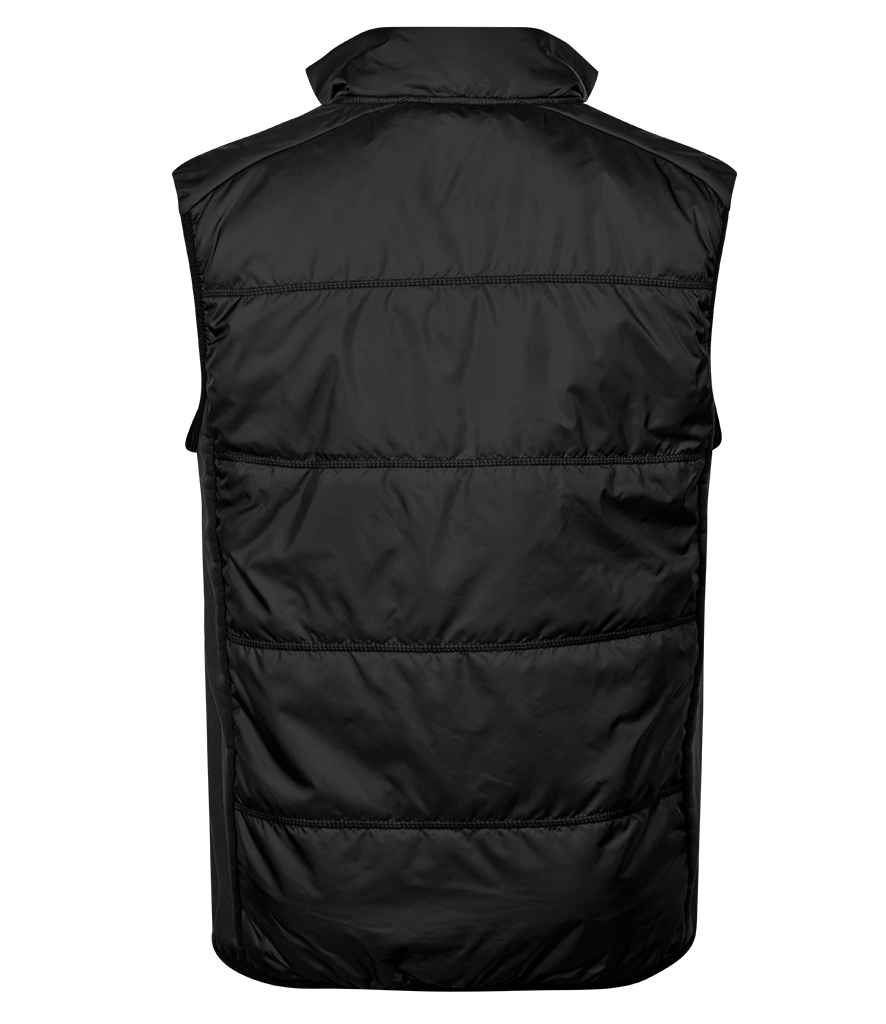 Tee Jays Hybrid-Stretch Bodywarmer - Black/Black