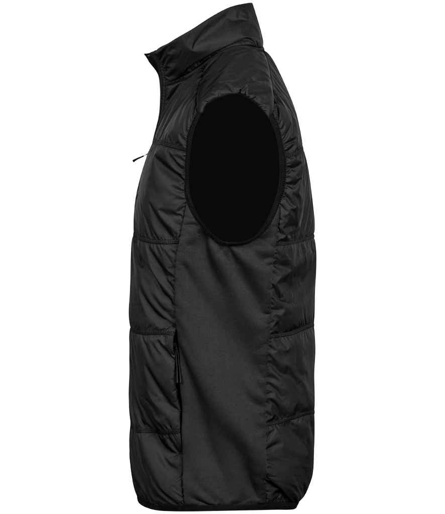 Tee Jays Hybrid-Stretch Bodywarmer - Black/Black