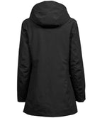 Tee Jays Ladies All Weather Parka Jacket - Black