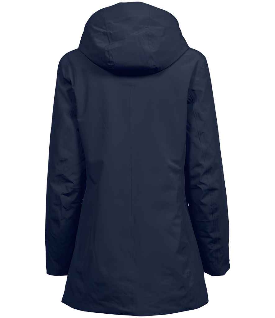 Tee Jays Ladies All Weather Parka Jacket - Deep Navy