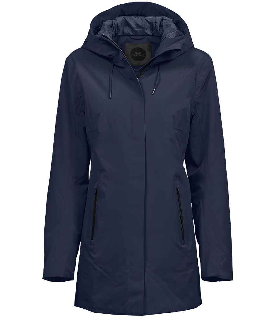 Tee Jays Ladies All Weather Parka Jacket - Deep Navy
