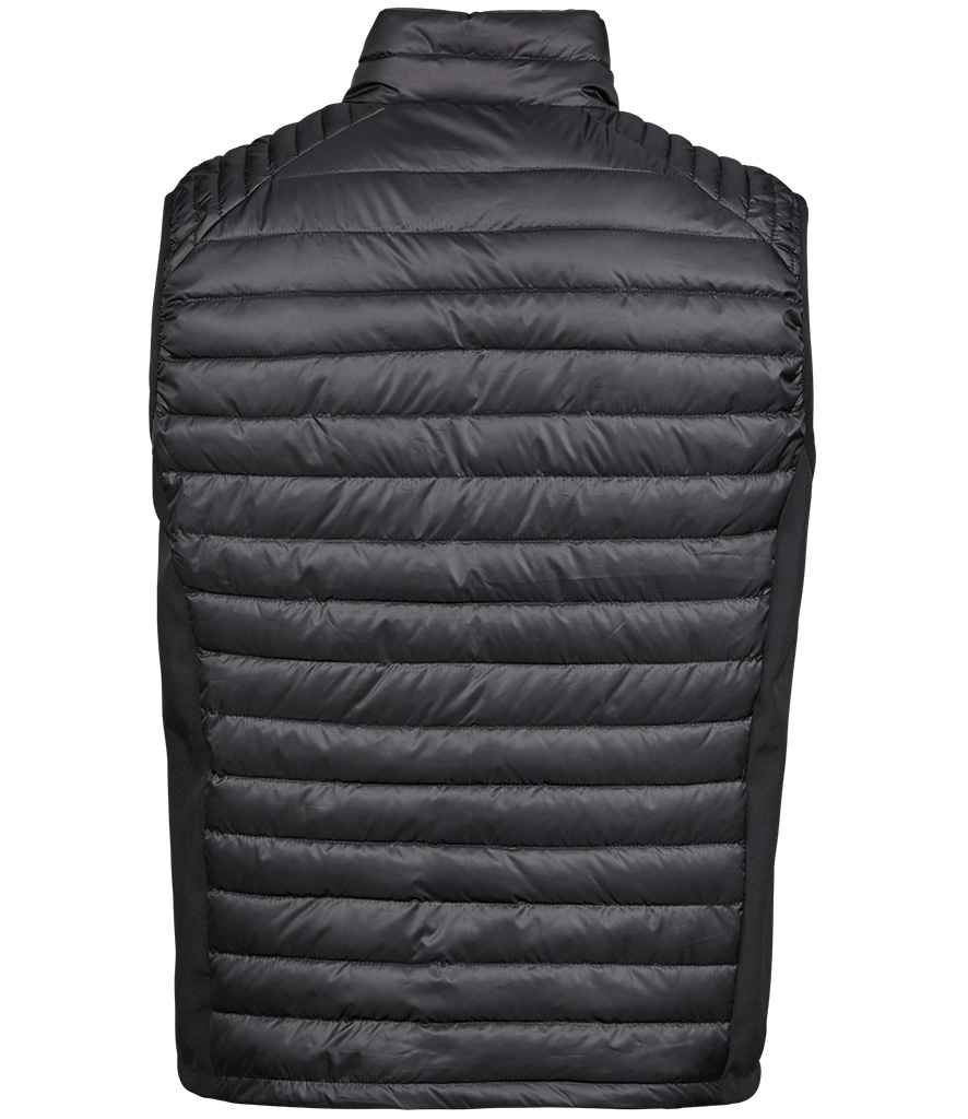 Tee Jays Crossover Padded Bodywarmer - Black/Black