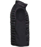 Tee Jays Crossover Padded Bodywarmer - Black/Black