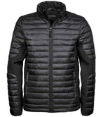 Tee Jays Crossover Padded Jacket - Black/Black