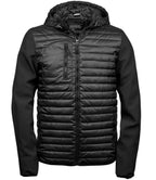 Tee Jays Crossover Hooded Jacket - Black/Black