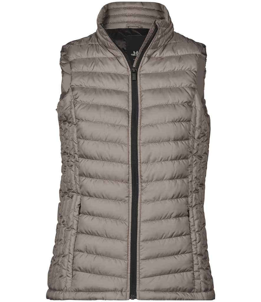 Tee Jays Ladies Zepelin Padded Bodywarmer - Driftwood