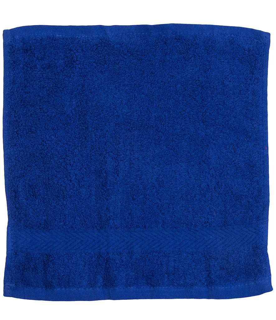 Towel City Luxury Face Cloth - Royal Blue