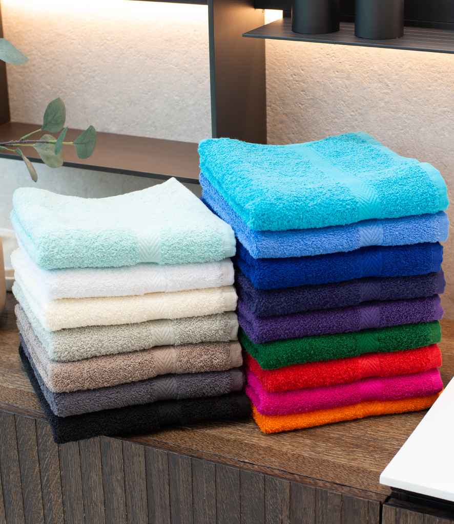 Towel City Luxury Hand Towel - Black