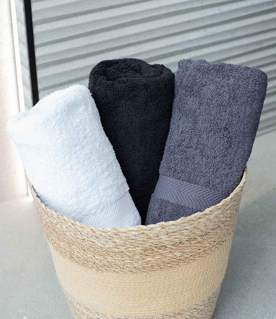 Towel City Luxury Bath Towel - Steel Grey