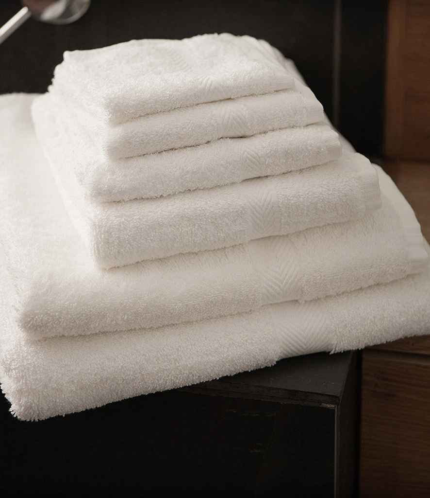 Towel City Luxury Guest Towel - White