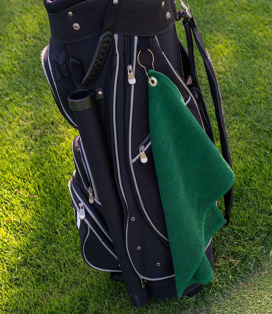 Towel City Luxury Golf Towel - Forest Green