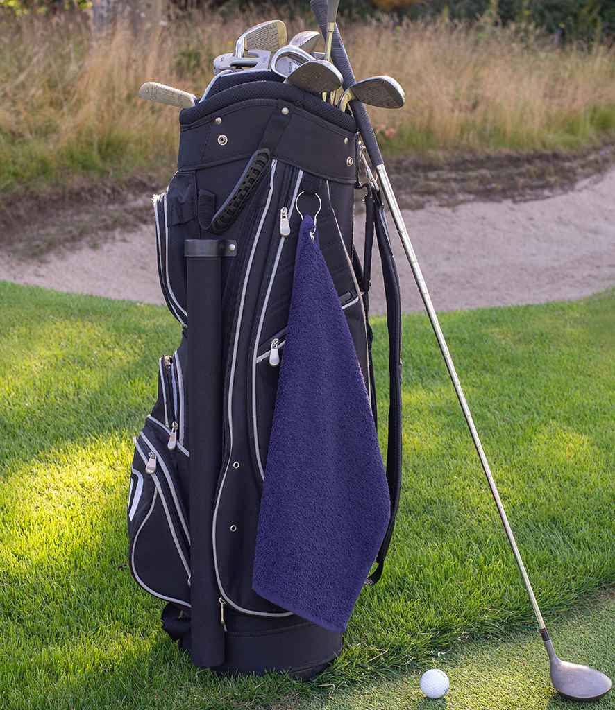 Towel City Luxury Golf Towel - Navy