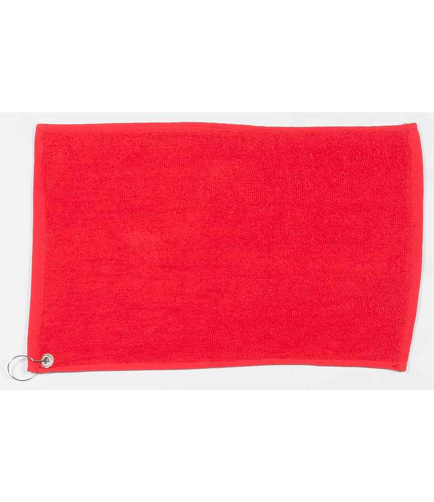 Towel City Luxury Golf Towel - Red