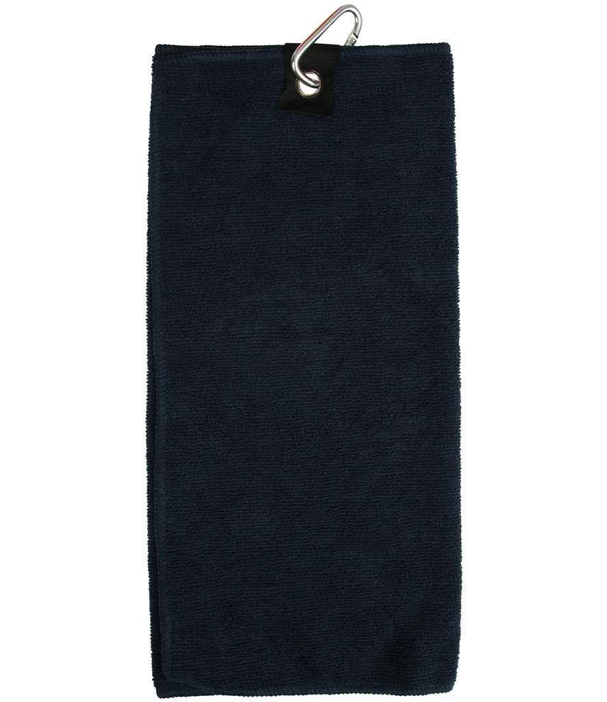 Towel City Microfibre Golf Towel - Navy