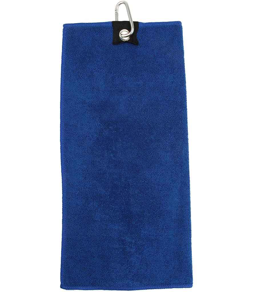 Towel City Microfibre Golf Towel - Royal Blue