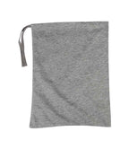 Towel City Short PJ's in a Bag - White/Heather Grey