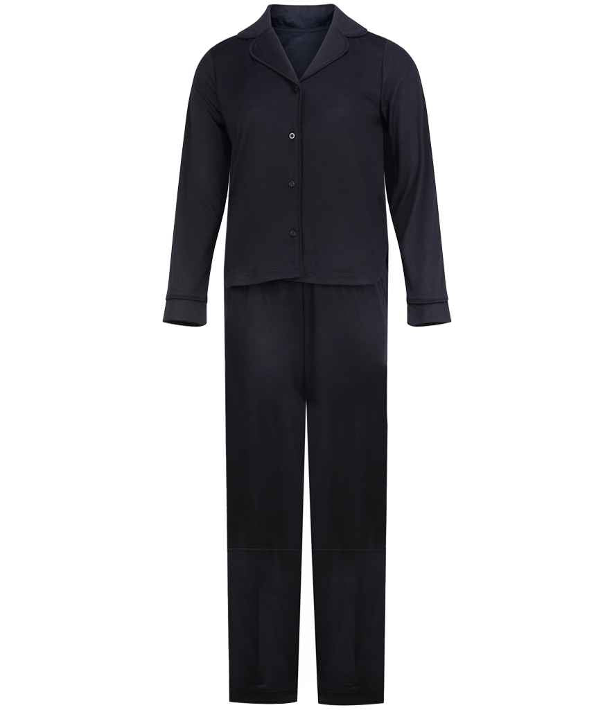 Towel City Supersoft Pyjamas - Black