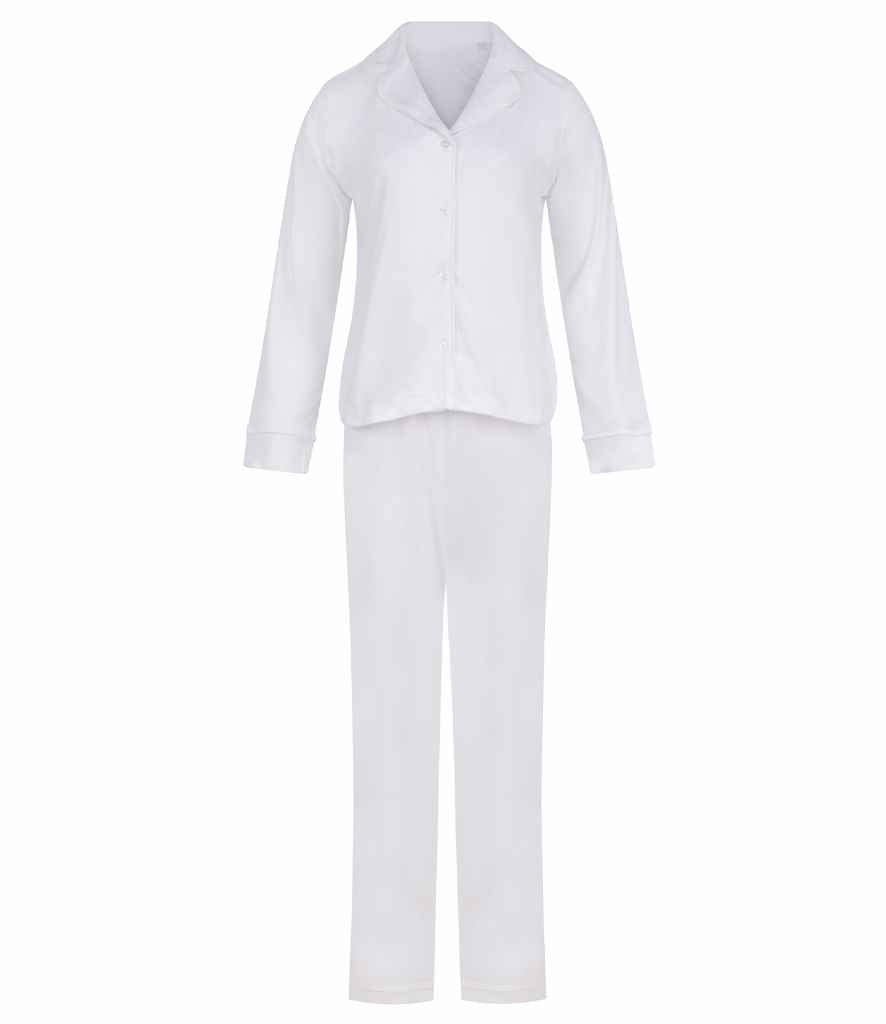 Towel City Supersoft Pyjamas - Ivory
