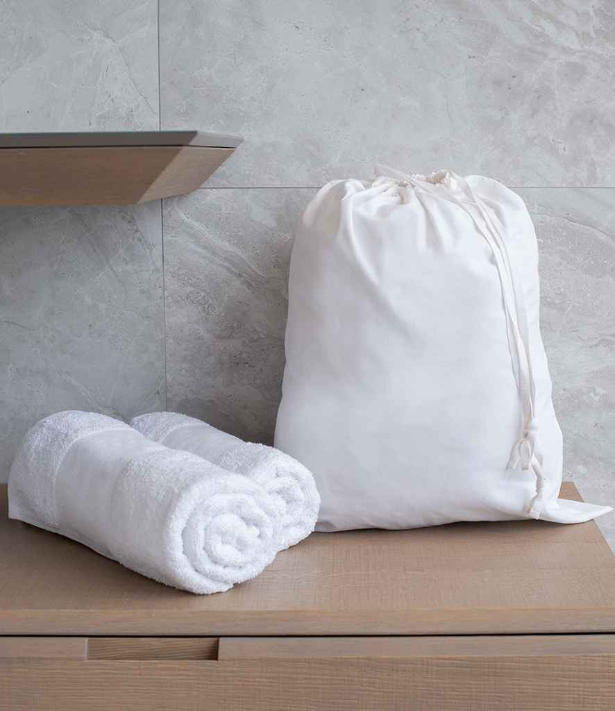 Towel City Laundry Bag - White