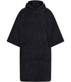 Towel City Adult Poncho - Black