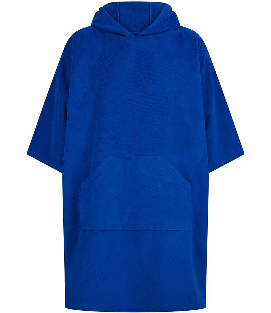 Towel City Adult Poncho - Royal Blue