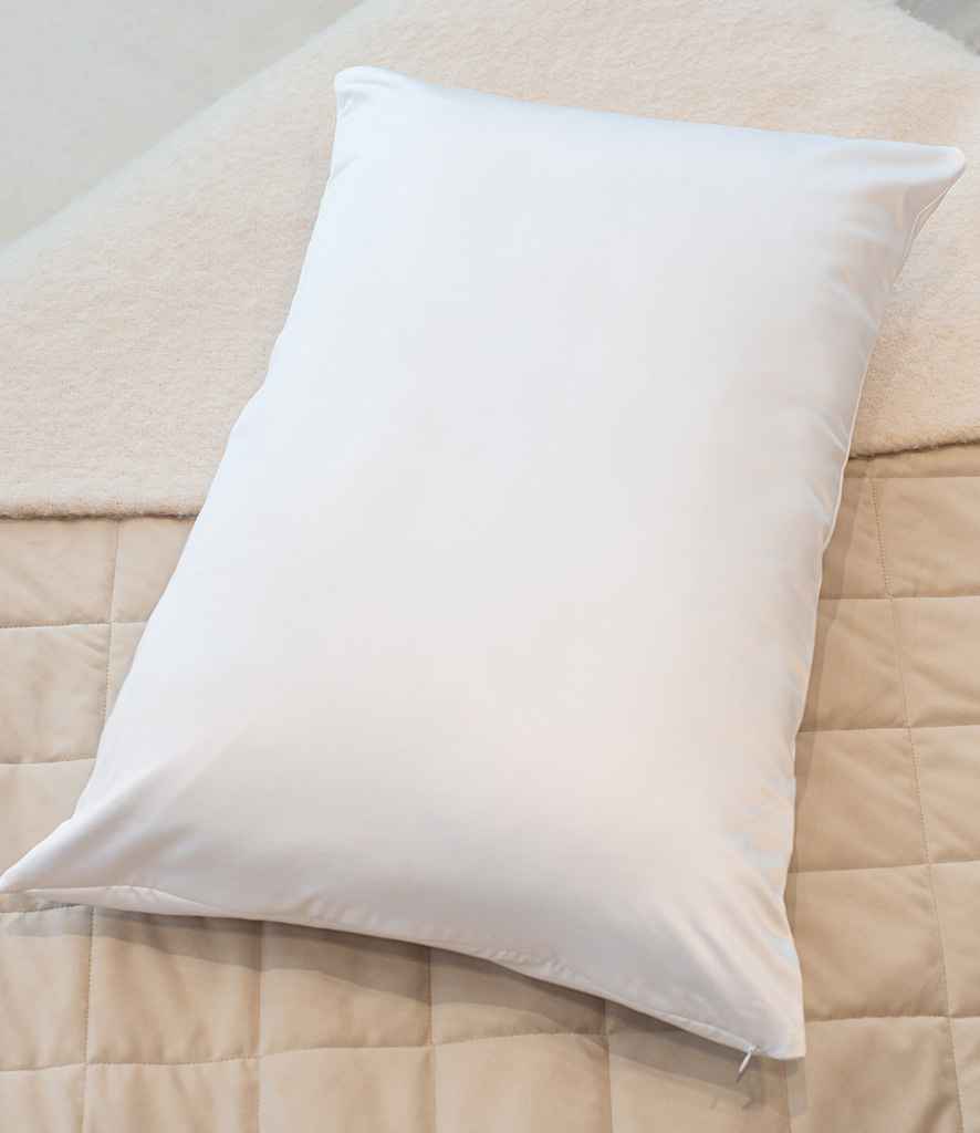 Towel City Satin Pillowcase - White