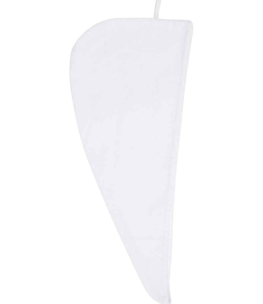 Towel City Hair Wrap - White