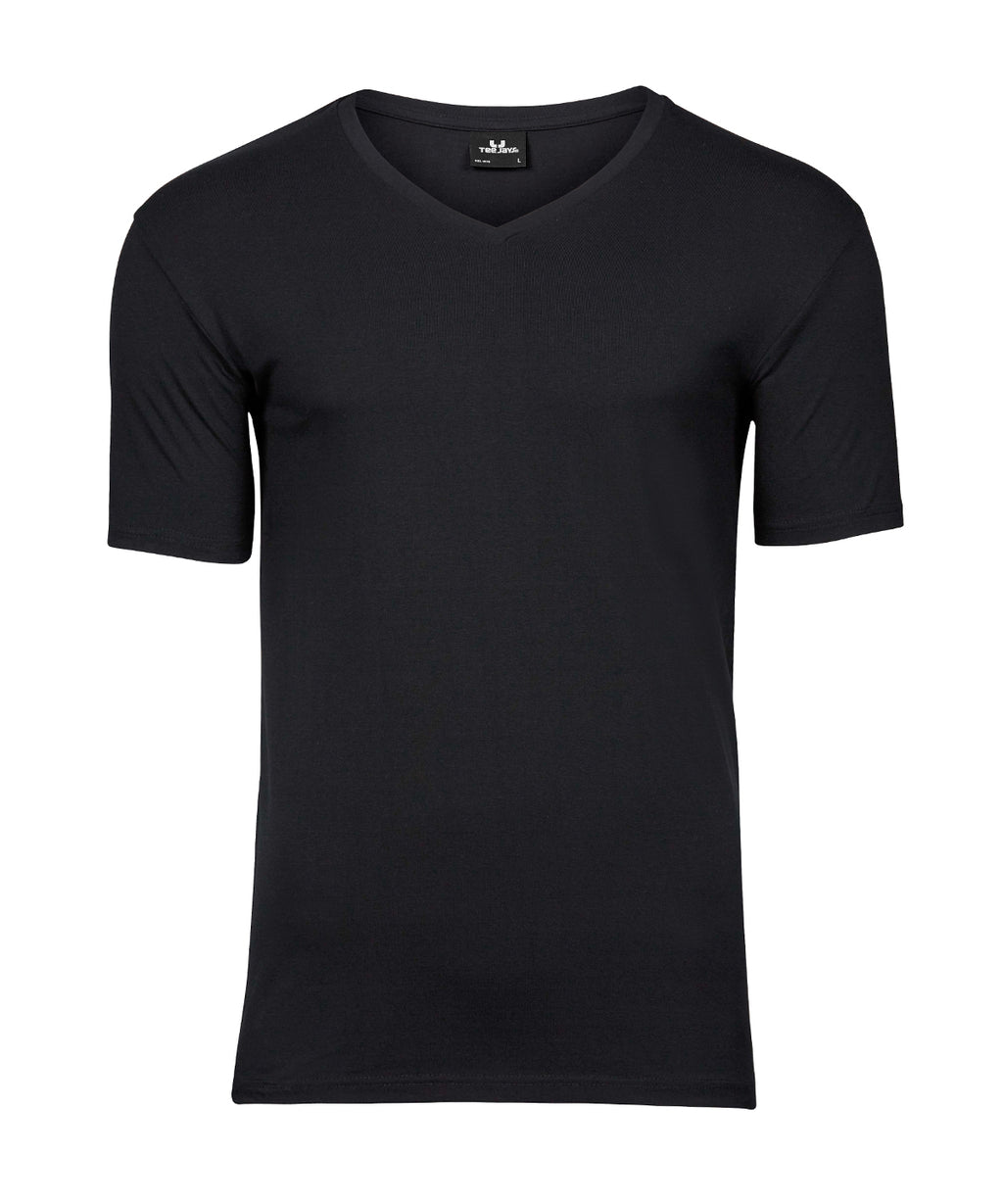Stretch v-neck tee (401)