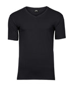 Stretch v-neck tee (401)