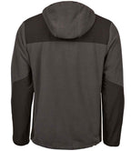 Tee Jays Mountain Hooded Fleece Jacket - Asphalt/Black