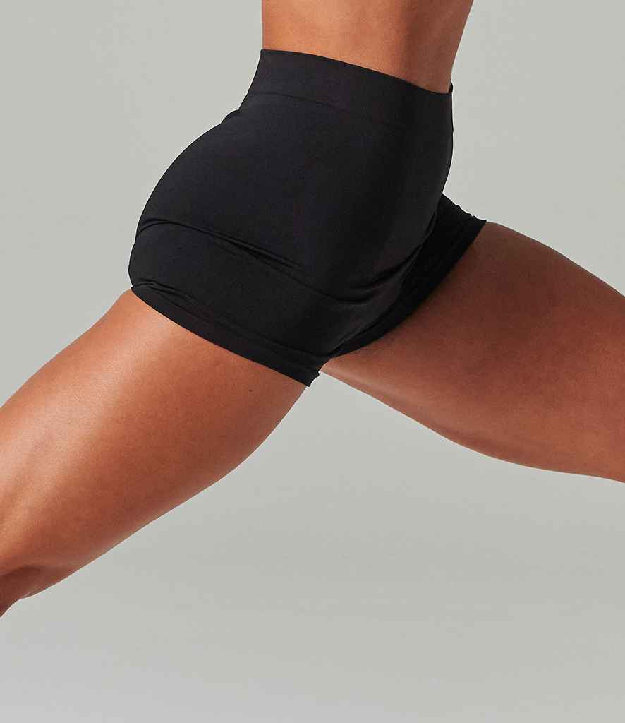 Tombo Ladies Seamless Shorts - Black