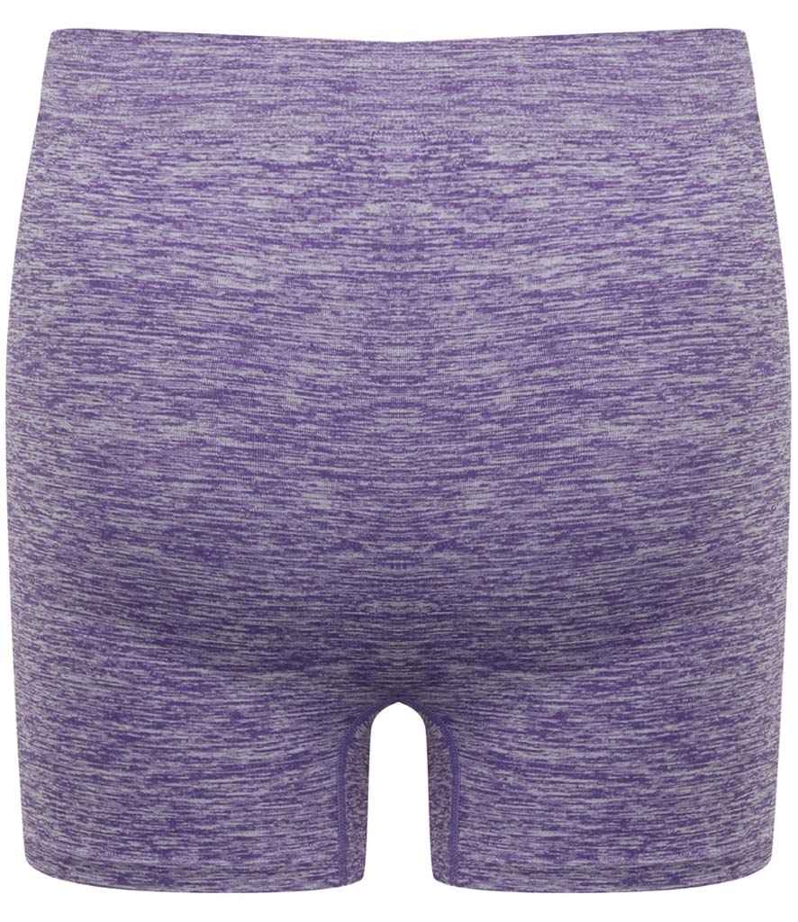 Tombo Ladies Seamless Shorts - Purple Marl