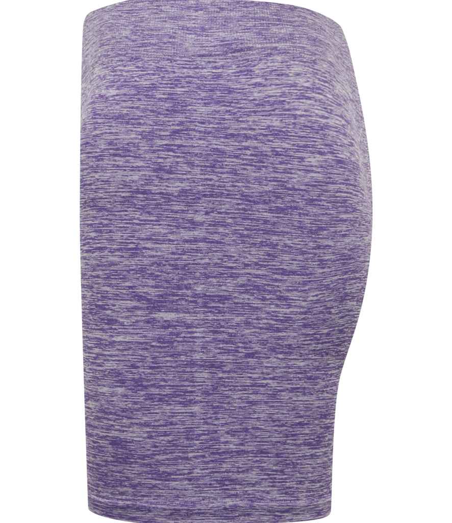 Tombo Ladies Seamless Shorts - Purple Marl