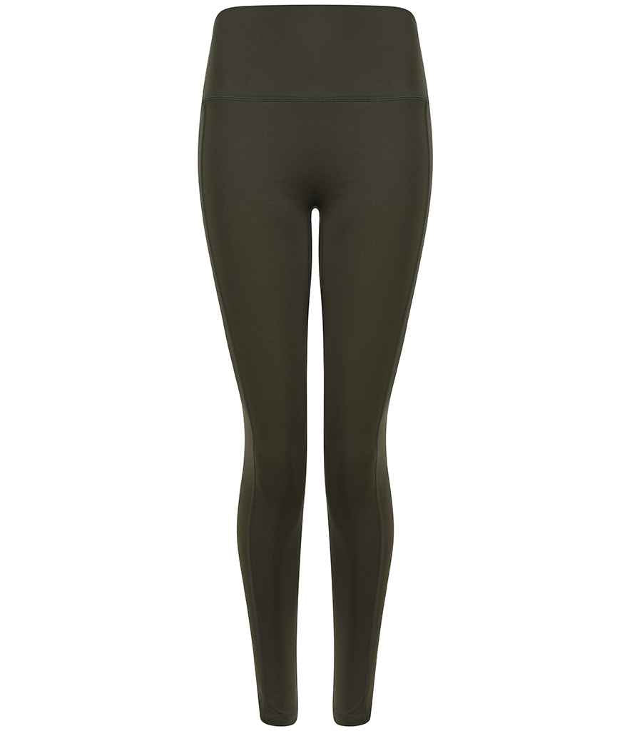 Tombo Ladies Core Pocket Leggings - Olive Green