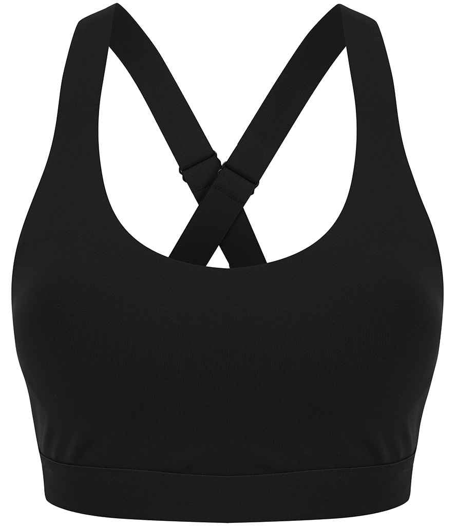 Tombo Medium Impact Core Bra - Black