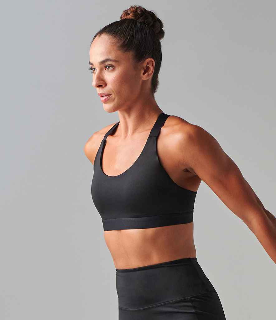 Tombo Medium Impact Core Bra - Black