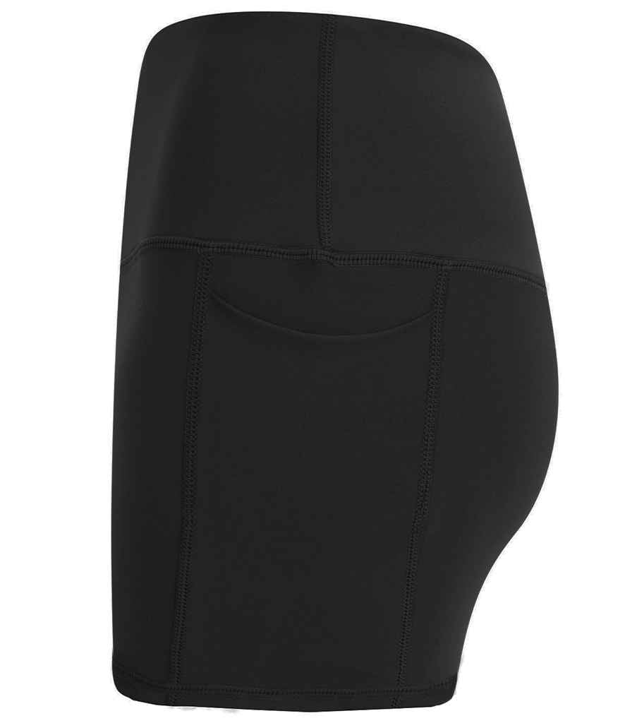 Tombo Ladies Pocket Shorts - Black
