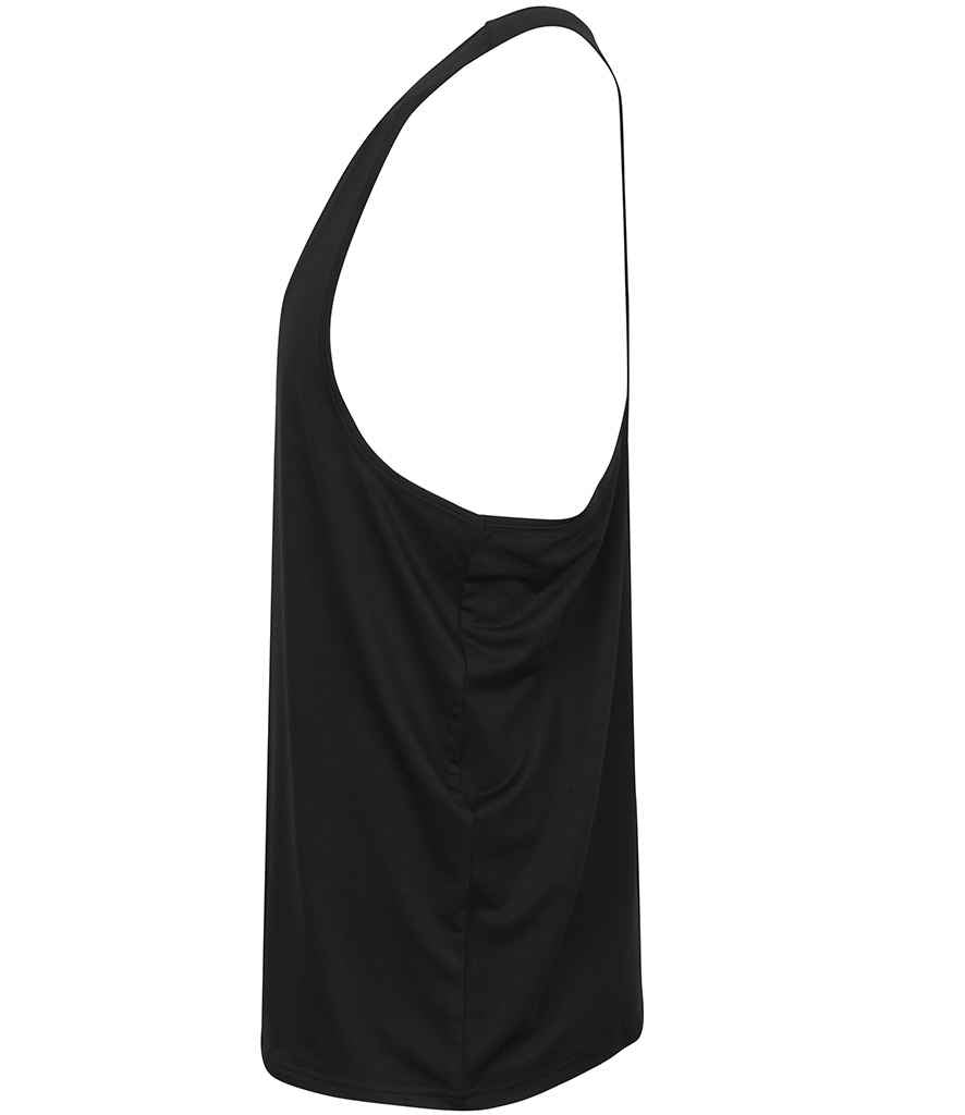 Tombo Muscle Vest - Black