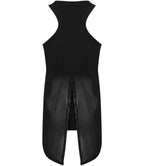 Tombo Ladies Open Back Vest - Black