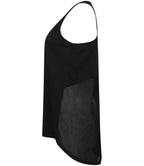 Tombo Ladies Open Back Vest - Black