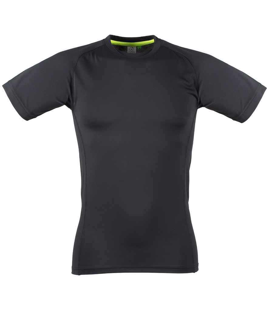 Tombo Slim Fit T-Shirt - Black/Black
