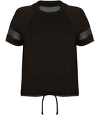 Tombo Ladies Over T-Shirt - Black